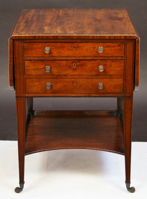 George 111 Mahogany Pembroke Work Table