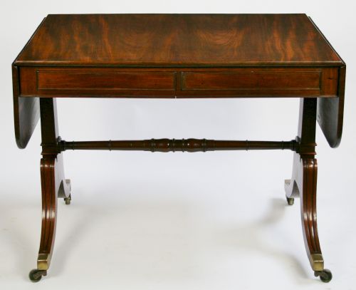 Regency Mahogany End Support Sofa Table by Wilkinson, Ludgate Hill