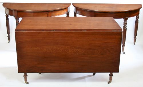 George 1v Mahogany 3 Part Dining Table