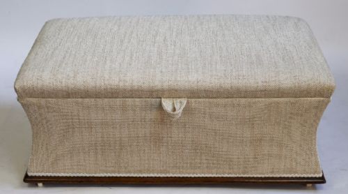Victorian Box Ottoman Stool.
