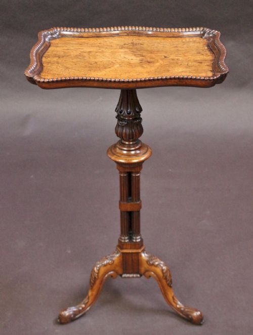 Regency Rosewood Tripod 'Flower' Table Attributed to Gillows
