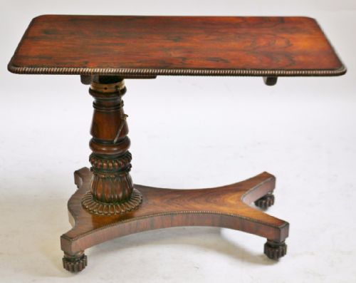 Regency Rosewood Adjustable Bed Table