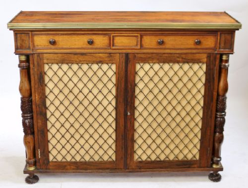 Regency Rosewood 2 Door Side Cabinet