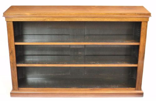 Early 19c Rosewood Open Bookcase.