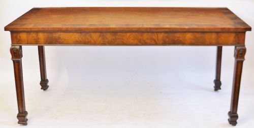 19c Mahogany Serving Table