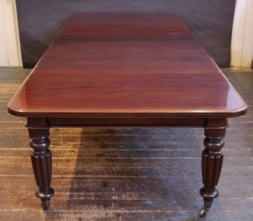 William 1v Mahogany 3 Leaf Extending Dining Table