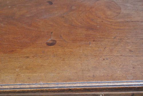 GEORGE 111 MAHOGANY 5 DRAWER SLIDE CHEST - ADDITIONAL PHOTO 5