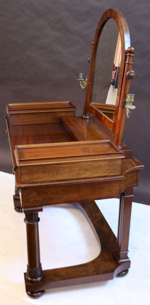 WILLIAM IV MAHOGANY DRESSING TABLE - ADDITIONAL PHOTO 4