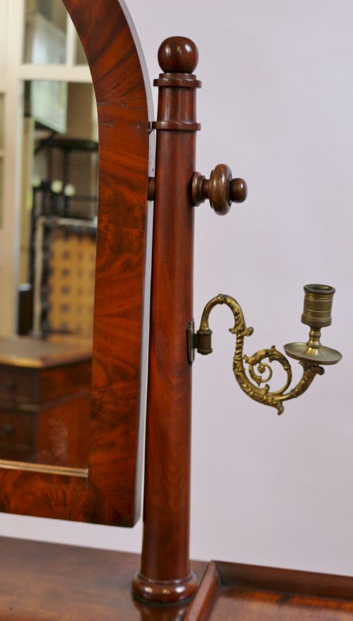 WILLIAM IV MAHOGANY DRESSING TABLE - ADDITIONAL PHOTO 6