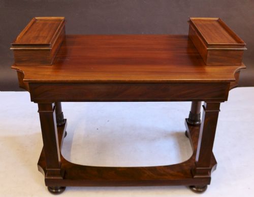 WILLIAM IV MAHOGANY DRESSING TABLE - ADDITIONAL PHOTO 12
