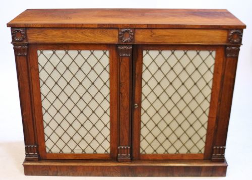 Regency Rosewood 2 Door Side Cabinet