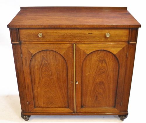 William 1v Rosewood 2 Door Side Cupboard