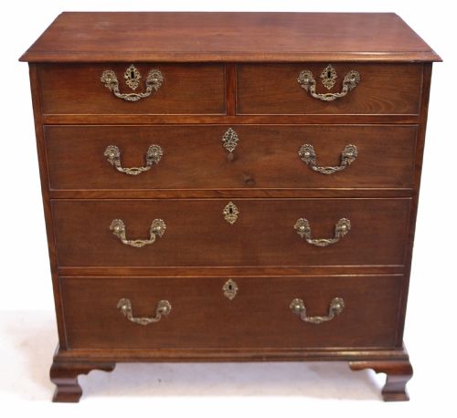 Fine George 111 Mahogany 5 Drawer Chest