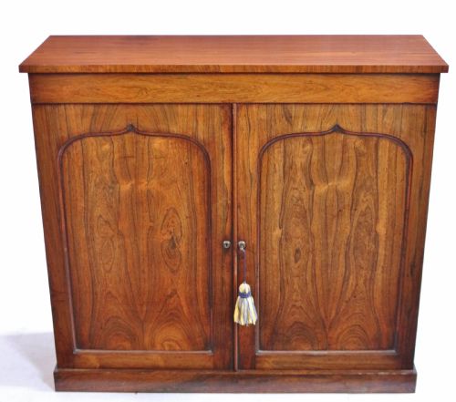 William 1v Rosewood 2 Door Side Cupboard
