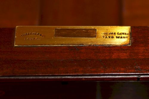 EDWARDIAN ROSEWOOD PROFUSELY INLAID CUPBOARD ON 5 DRAWER CHEST - ADDITIONAL PHOTO 10