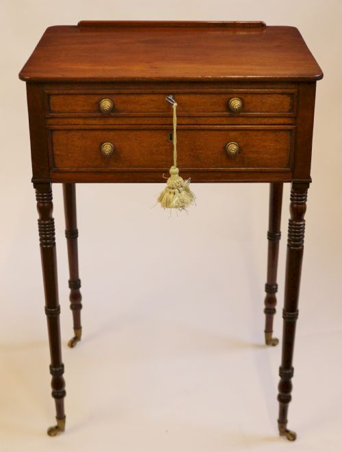 Regency Mahogany Reading Work Table.
