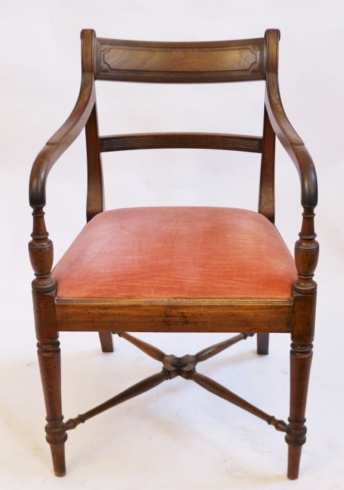 Regency Mahogany Armchair