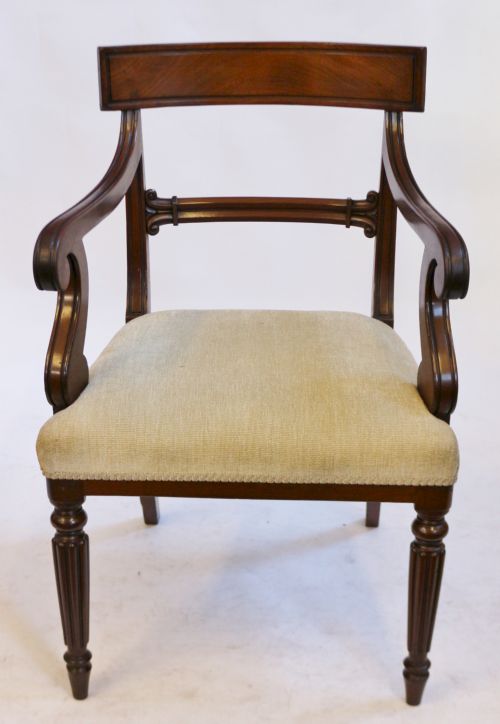 George 1v Mahogany Armchair