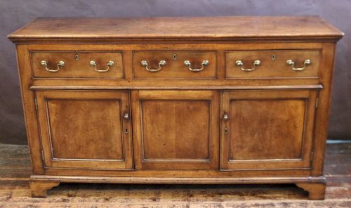 19c Fruitwood Dresser Base
