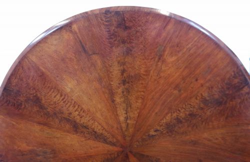 WILLIAM 1V MAHOGANY CIRCULAR PEDESTAL CENTRE TABLE - ADDITIONAL PHOTO 4