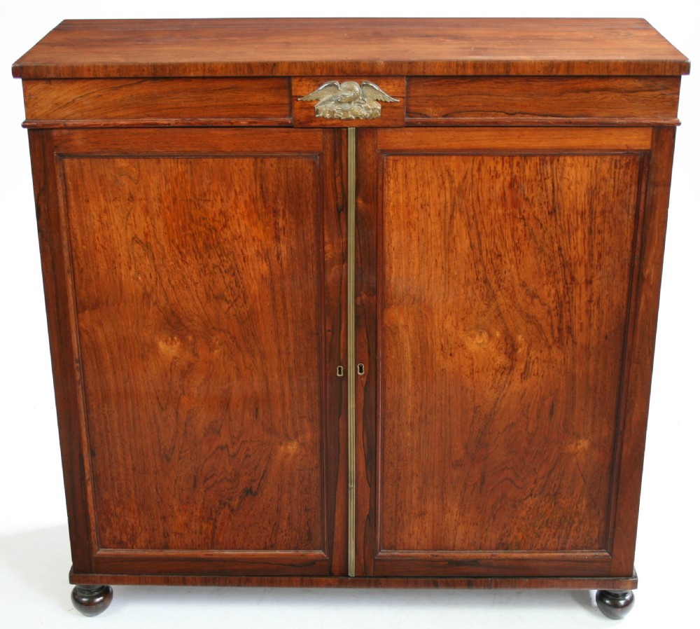 Regency Rosewood 2 Door Side Cupboard.