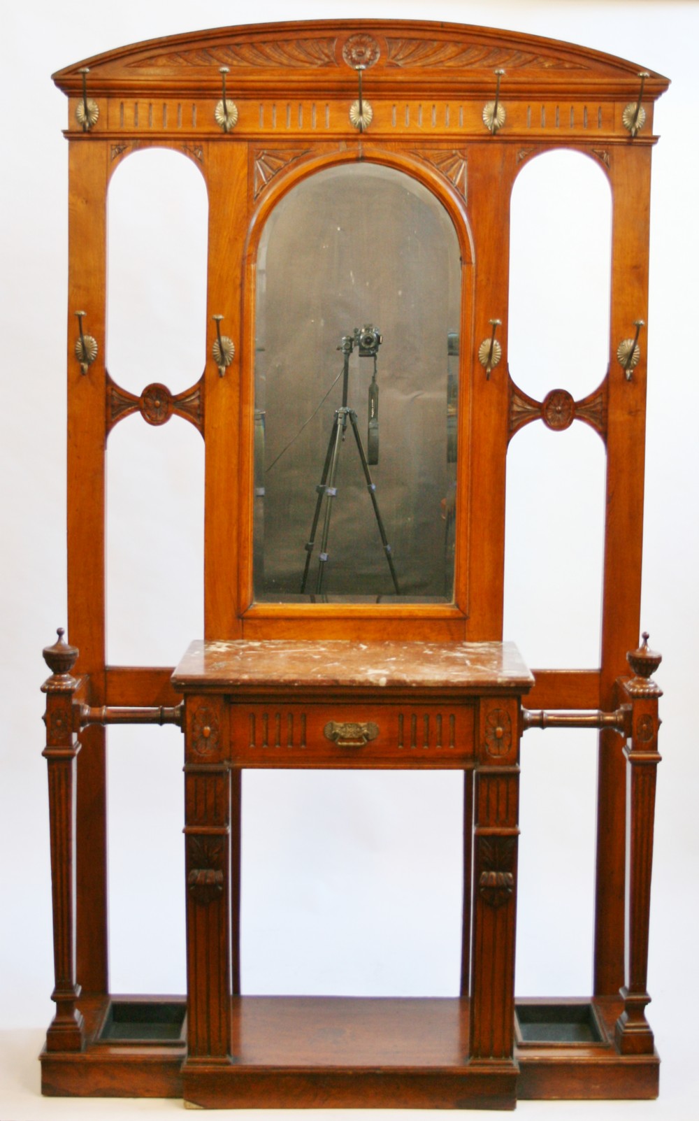 Victorian Walnut Hallstand