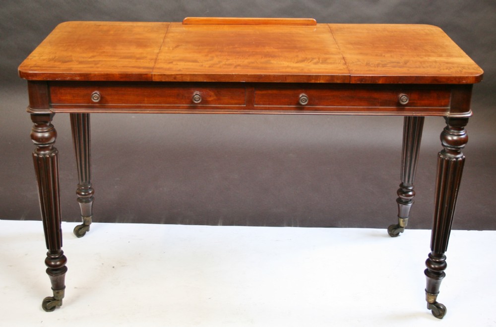 Fine Quality William 1V Mahogany Reading/Writing Table in the Gillows Manner
