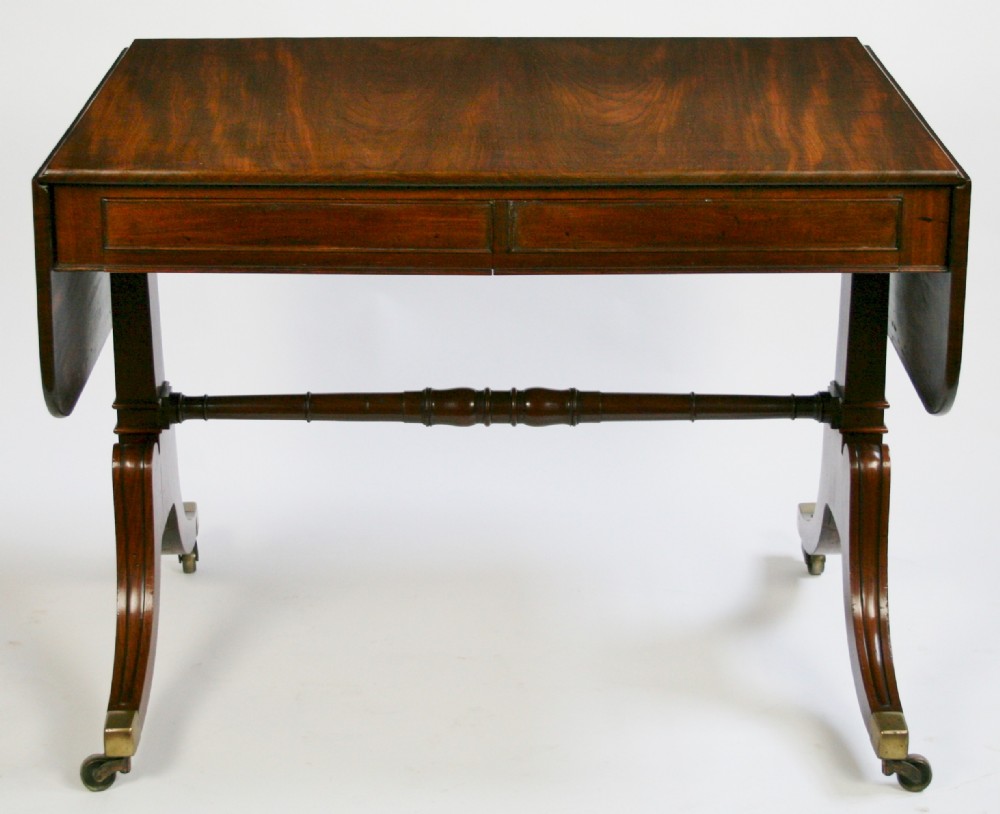 Regency Mahogany End Support Sofa Table by Wilkinson, Ludgate Hill