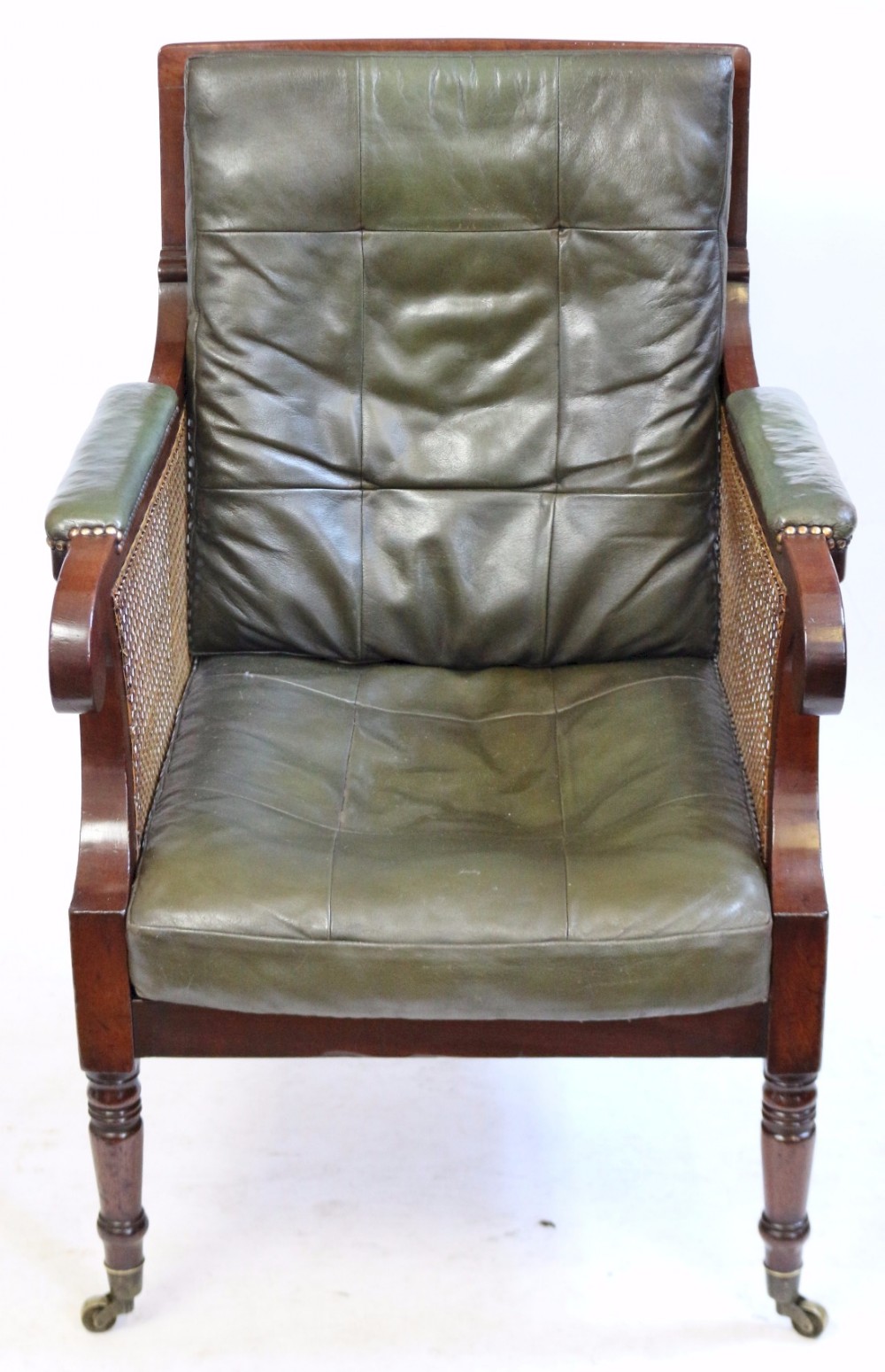 George 1V Mahogany Bergere Armchair
