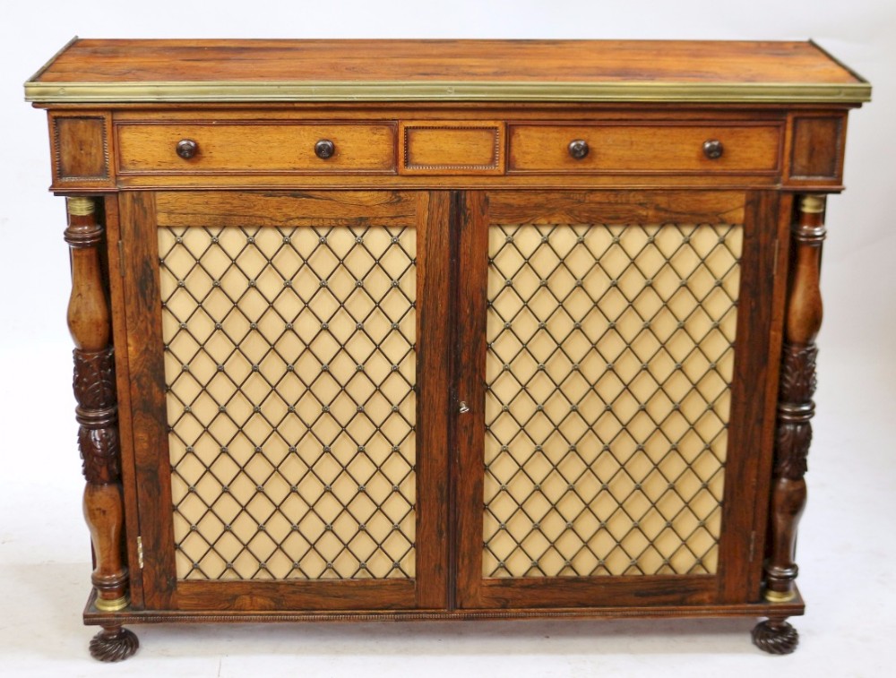 Regency Rosewood 2 Door Side Cabinet