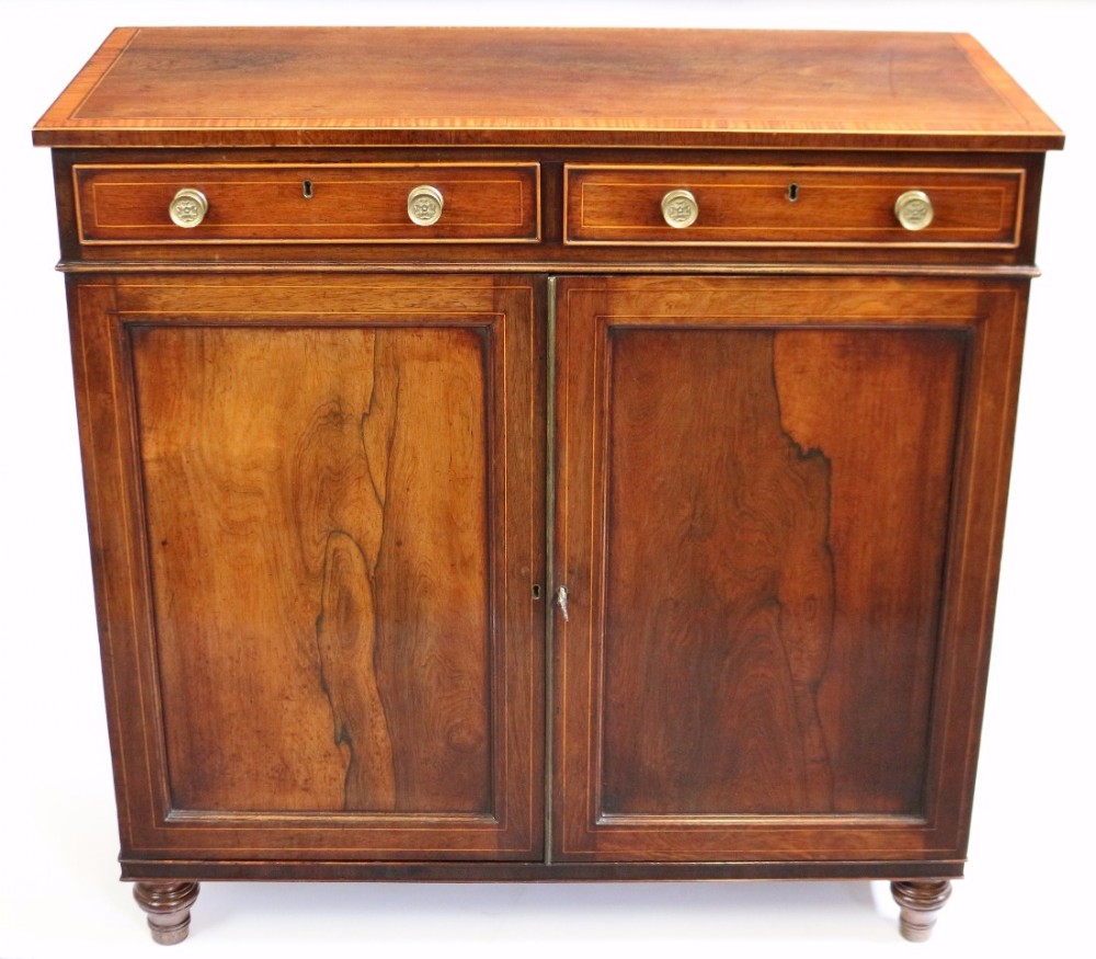Regency Rosewood 2 Door Side Cupboard