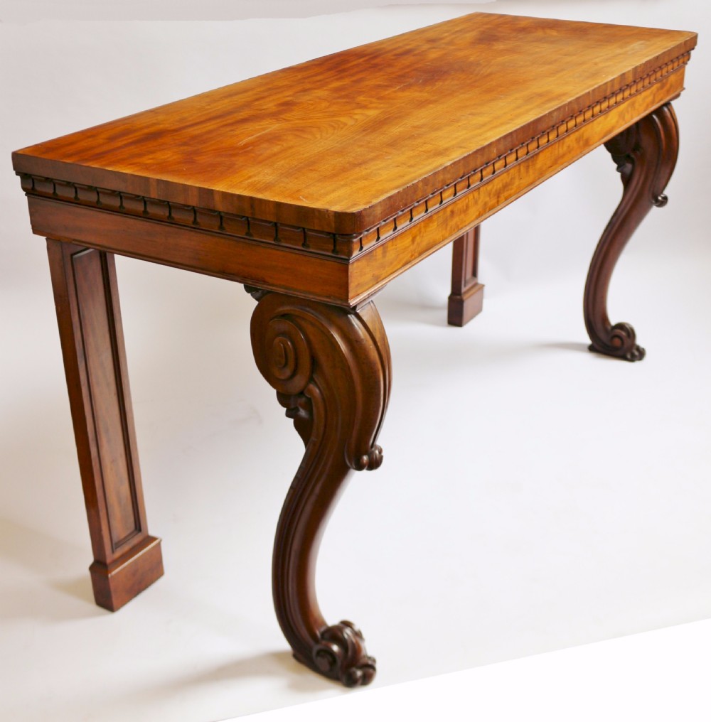 Victorian Mahogany Serving Side Table by Thomas Filmer View IV