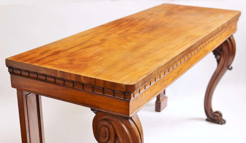 Victorian Mahogany Serving Side Table by Thomas Filmer View VI