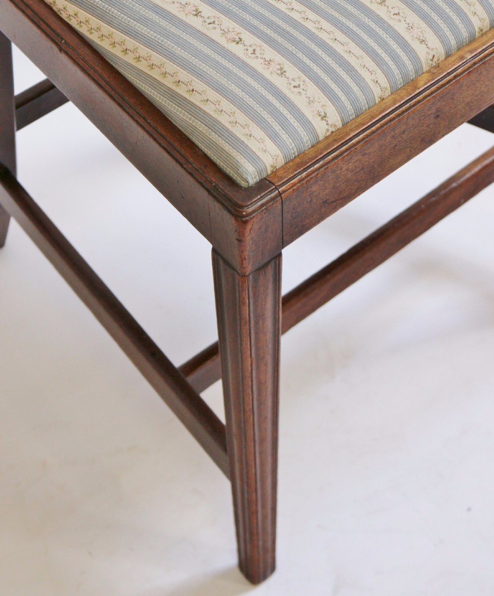 Fine George 111 Mahogany Set of 6 Dining Chairs View VIII