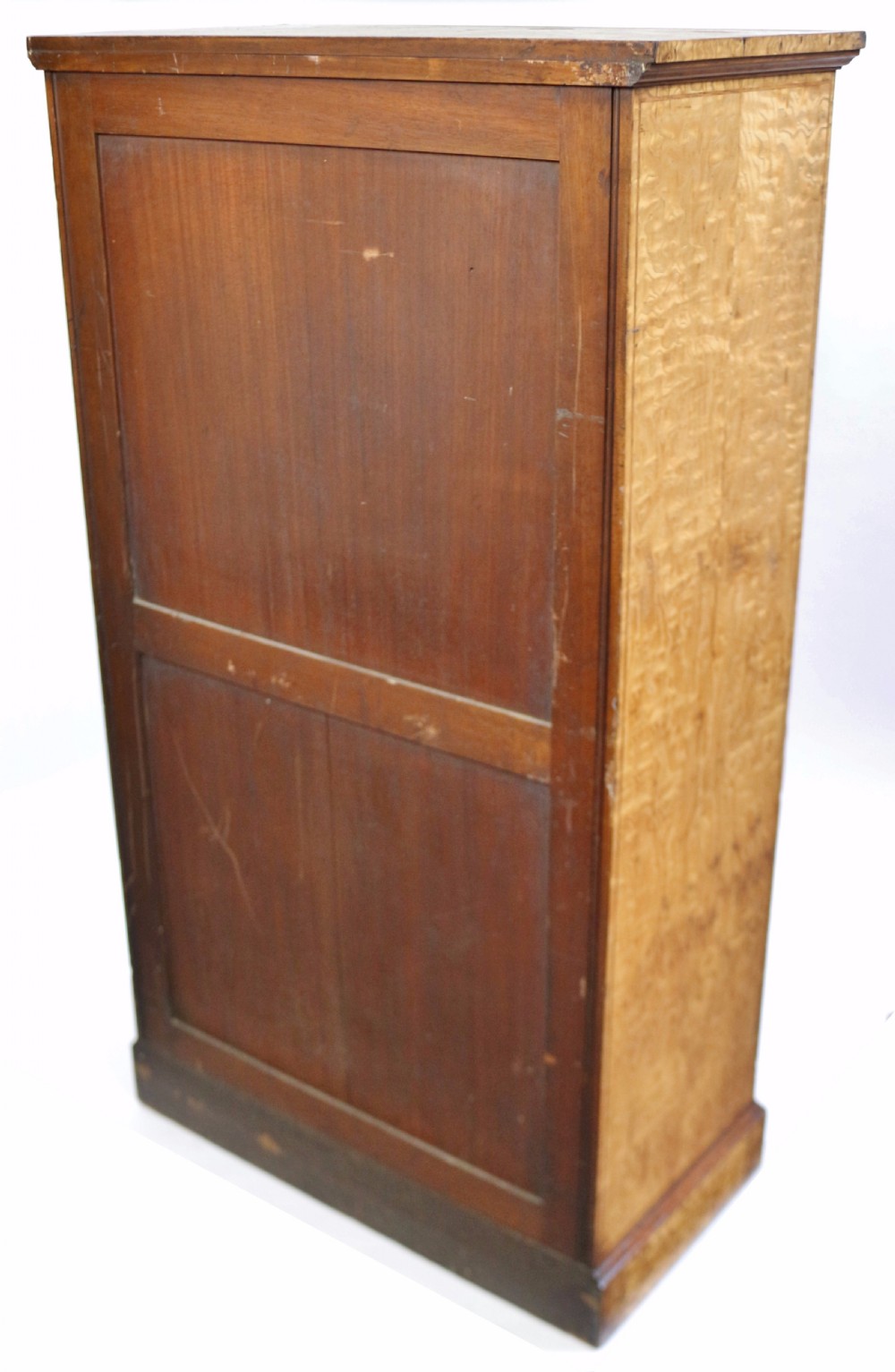Fine Quality Early Victorian Hungarian Ash 7 Drawer Wellington Chest View VII