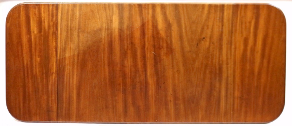 Regency Mahogany End Support Sofa Table View VI