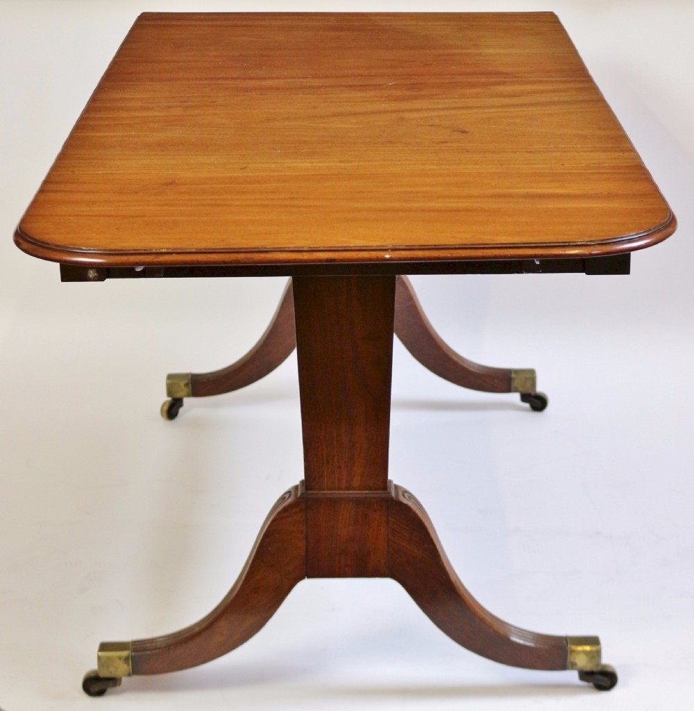 Regency Mahogany End Support Sofa Table View VII
