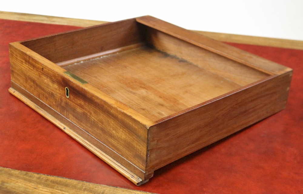 George 1V Mahogany 6 Drawer End Support Partners Writing Table in the Manner of Gillows View XII