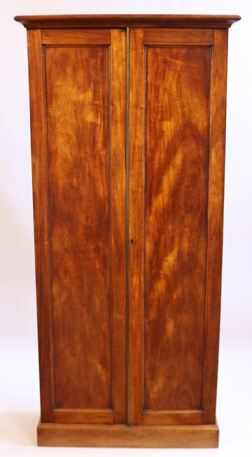 Victorian Mahogany 2 Door Hall Cupboard