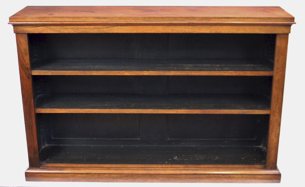Early 19C Rosewood Open Bookcase