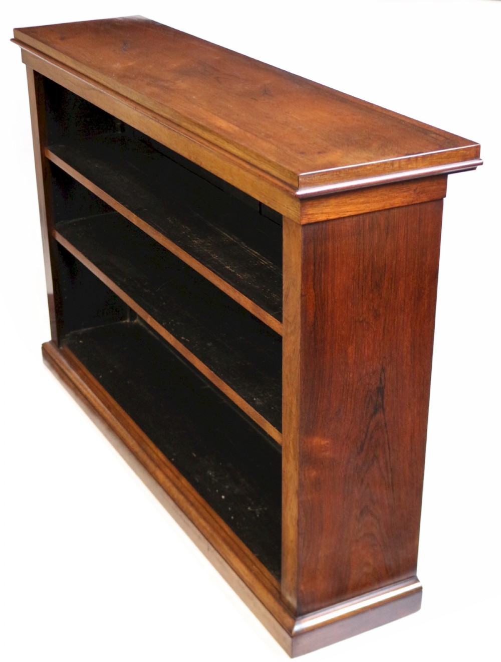 Early 19C Rosewood Open Bookcase View III