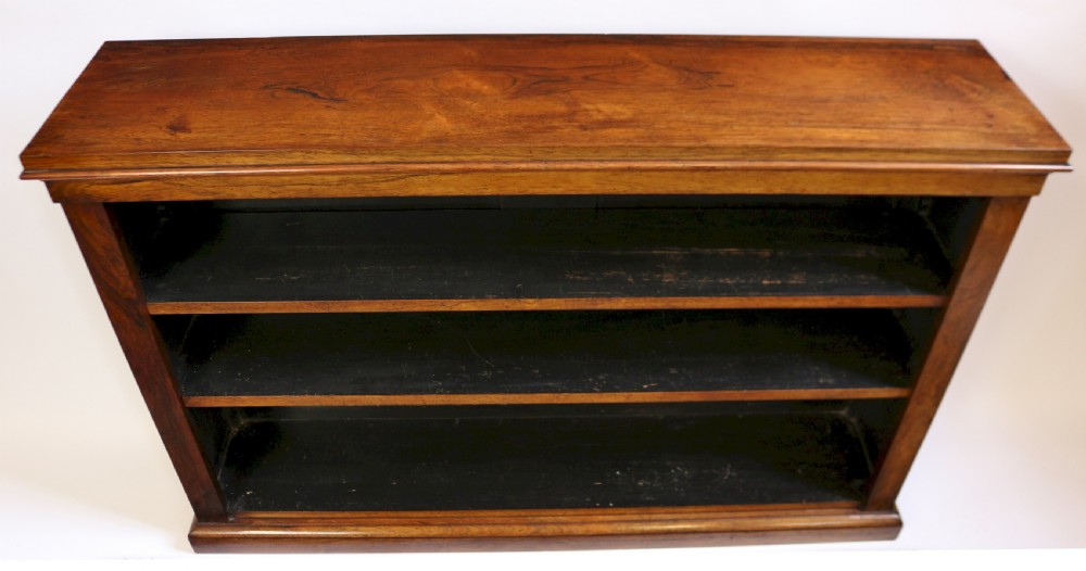 Early 19C Rosewood Open Bookcase View IV