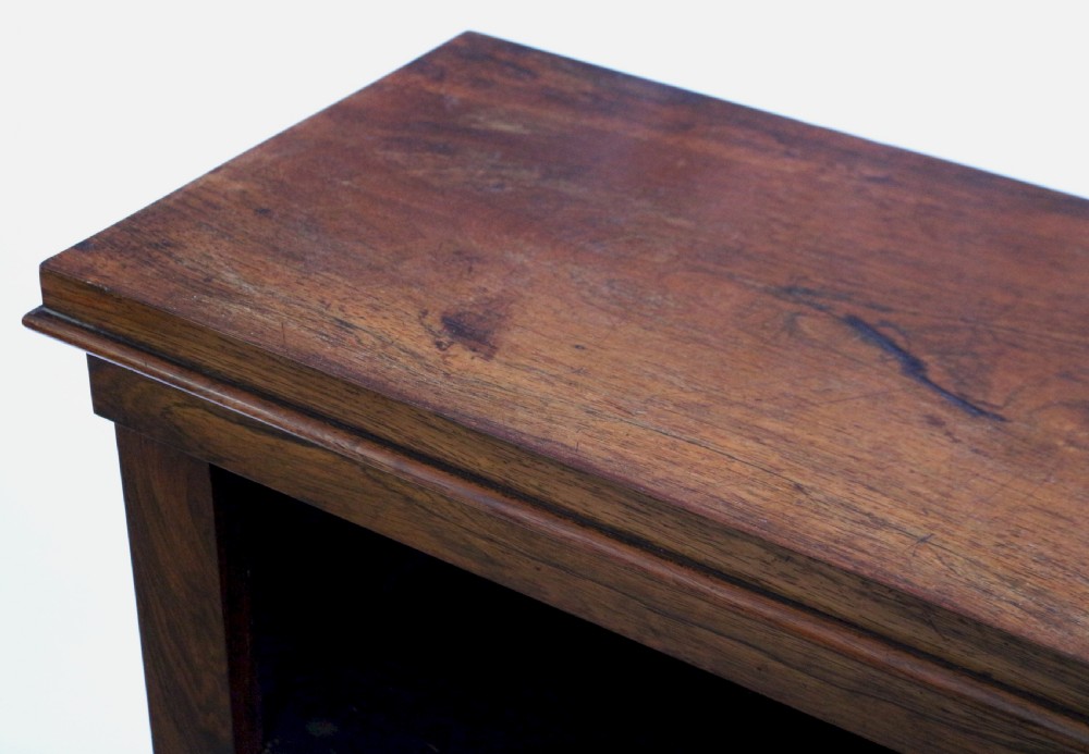 Early 19C Rosewood Open Bookcase View V