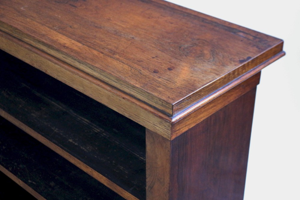 Early 19C Rosewood Open Bookcase View VI
