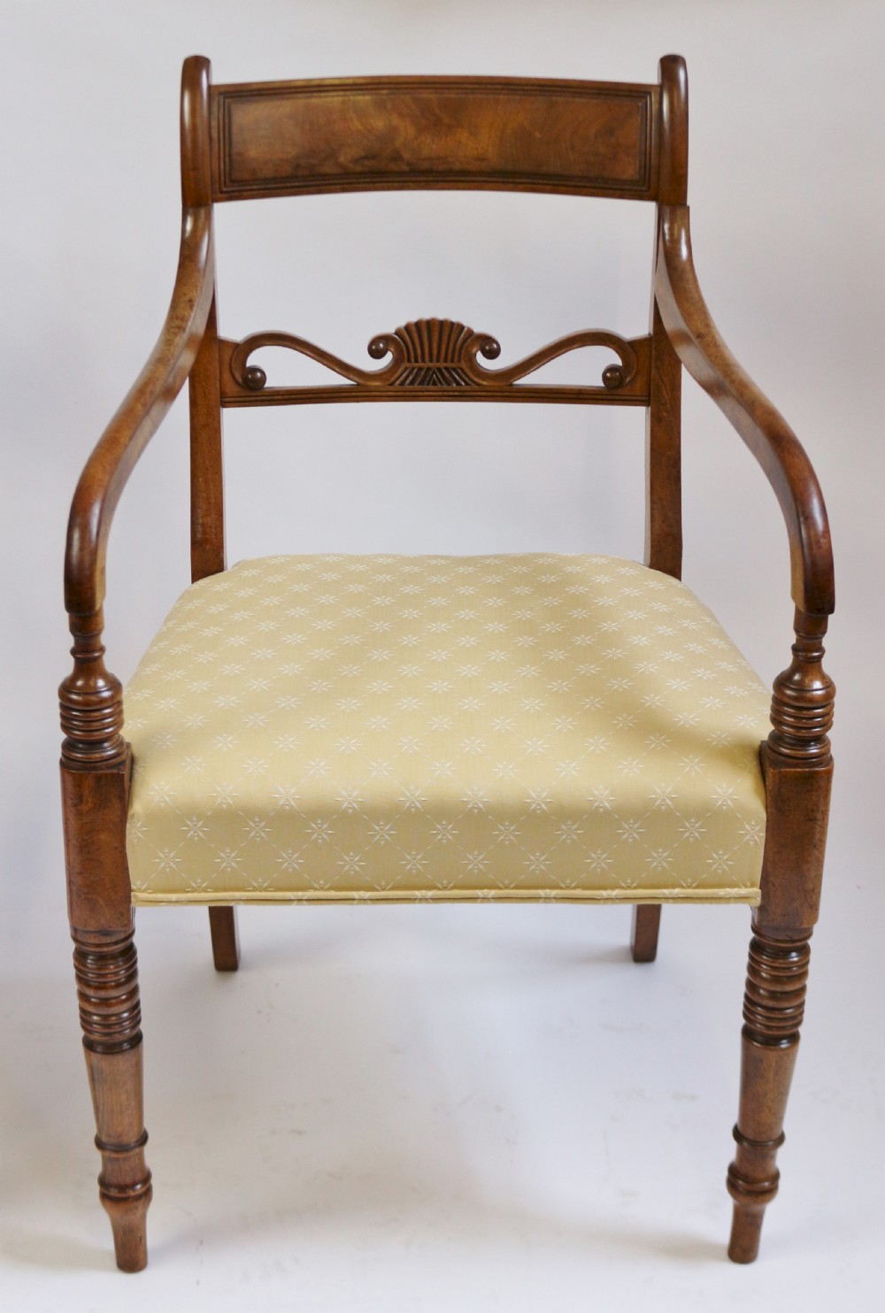 George 111 Mahogany Set of 6 & 2 Dining Chairs View V