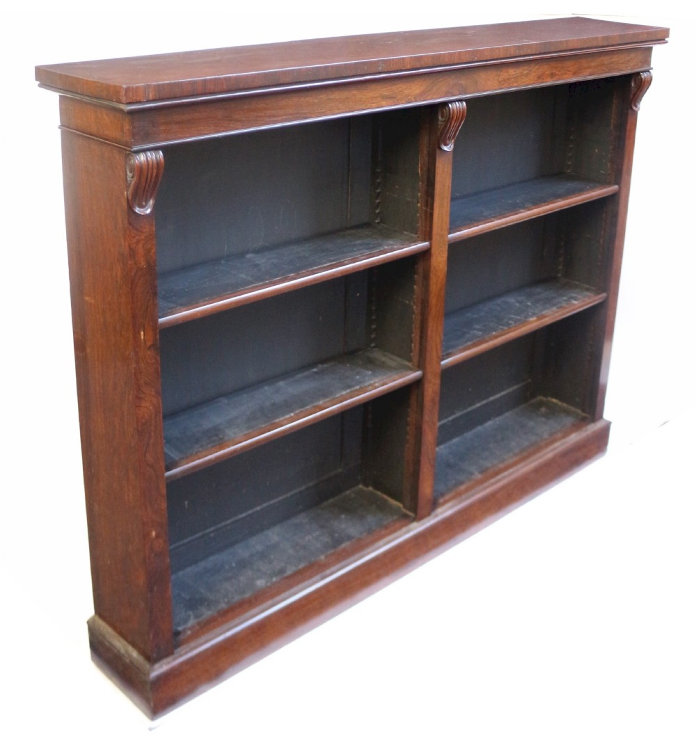 William 1V Rosewood Open Bookcase View III