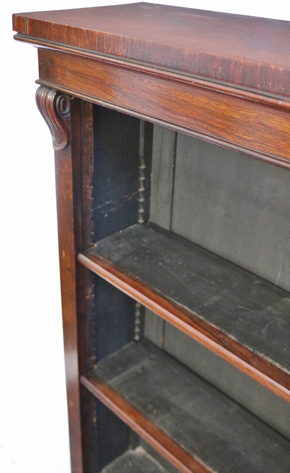 William 1V Rosewood Open Bookcase View IX