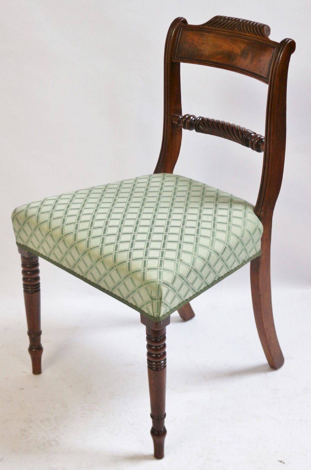 George 111 Mahogany Set of 6 Dining Chairs View V