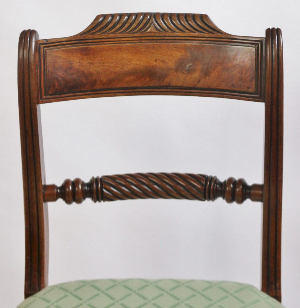 George 111 Mahogany Set of 6 Dining Chairs View VII