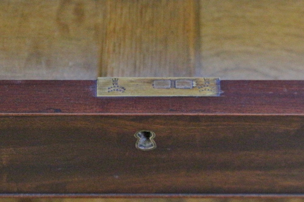 Early Victorian Mahogany 3 Part Partners Desk View VIII